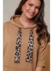 Curvy Lady Hoodie lichtbruin