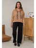 Curvy Lady Hoodie lichtbruin