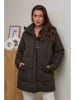 Curvy Lady Steppjacke in Khaki