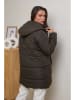 Curvy Lady Steppjacke in Khaki