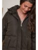 Curvy Lady Steppjacke in Khaki