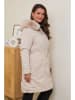 Curvy Lady Parka in Beige