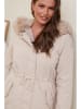 Curvy Lady Parka in Beige