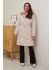 Curvy Lady Parka in Beige