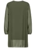 Sublevel Plisseekleid in Oliv