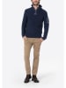 Timezone Sweter w kolorze granatowym