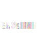 URSUS Papier-Bastelset "Cute Rainbow" in Bunt