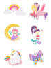 URSUS Kreativset "Diamond Painting Sticker - Fairy tales" in Bunt