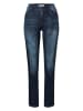 Timezone Spijkerbroek "Tahila" - slim fit - donkerblauw