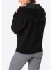 Timezone Sweatjacke  in Schwarz