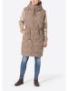 Timezone Doorgestikte bodywarmer beige