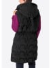 Timezone Doorgestikte bodywarmer zwart