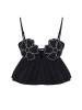 trendyol Top in Schwarz