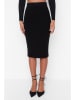 trendyol Spódnica w kolorze czarnym