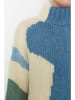 trendyol Pullover un Blau/ Beige