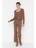 trendyol 3tlg. Outfit in Hellbraun