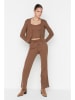 trendyol 3tlg. Outfit in Hellbraun