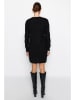 trendyol Strickkleid in Schwarz