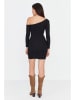 trendyol Strickkleid in Schwarz