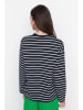 trendyol Sweatshirt in Schwarz/ Weiß