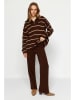 trendyol 2tlg. Outfit in Braun