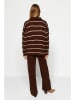 trendyol 2tlg. Outfit in Braun