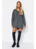 trendyol Strickkleid in Grau