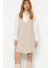 trendyol Strickkleid in Beige