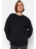 trendyol Sweatshirt in Schwarz
