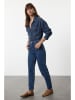 trendyol Spijkerbroek - mom fit - blauw