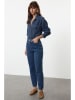trendyol Spijkerbroek - mom fit - blauw