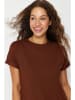 trendyol Shirt in Braun