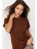 trendyol Shirt in Braun