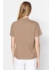 trendyol 2er-Set: Shirts in Hellbraun/ Beige