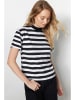 trendyol 2-delige set: shirts wit/zwart