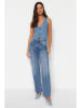 trendyol Jeans-Anzugweste in Blau