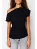 trendyol Bluse in Schwarz