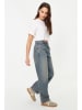 trendyol Dżinsy - Mom fit - w kolorze błękitnym