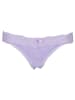 Hunkemöller 6-delige set: strings paars/oudroze/mintgroen
