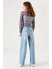 Garcia Spijkerbroek - wide leg - lichtblauw