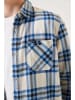 Garcia Blouse wit/blauw