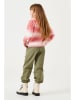 Garcia Pullover in Weiß/ Rosa