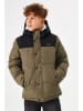 Garcia Steppjacke in Khaki/ Schwarz