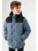 Garcia Steppjacke in Hellblau/ Schwarz