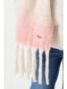 Garcia Schal in Creme/ Rosa