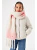 Garcia Schal in Creme/ Rosa