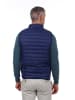 The Time of Bocha Doorgestikte bodywarmer donkerblauw