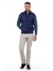The Time of Bocha Doorgestikte bodywarmer donkerblauw