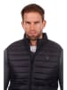 The Time of Bocha Doorgestikte bodywarmer zwart