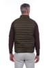The Time of Bocha Doorgestikte bodywarmer donkergroen